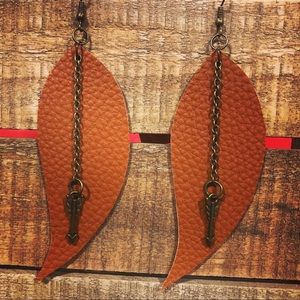 Handmade Feather Earrings